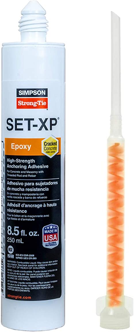 Simpson 8.5oz High-Strength Epoxy Adhesive - Utility and Pocket Knives